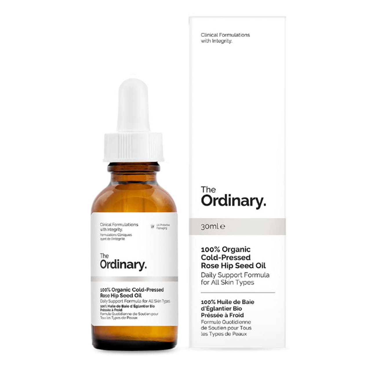 The Ordinary 100% Organic Cold Pressed Rose Hip Seed Oil 30ml