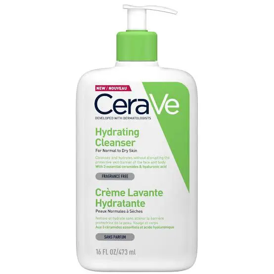 Cerave Hydrating Cleanser 473 ml