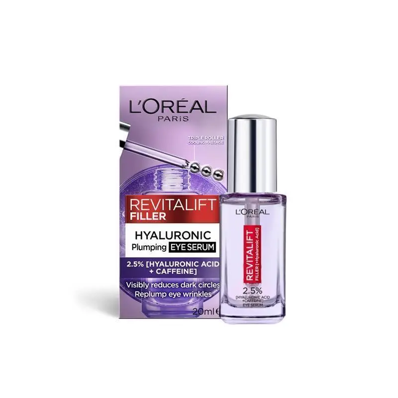 Loreal Hyaluronic Acid + Caffeine Eye Serum 20ml